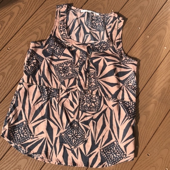 Collective concepts flowy sleeveless print top - Picture 4 of 9